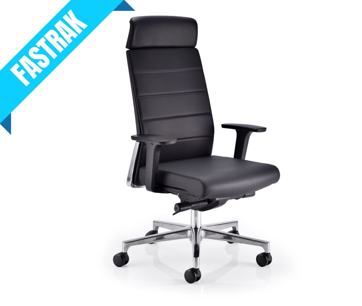 Opulence Leather Executive Armchair with Syncho-Mechanism