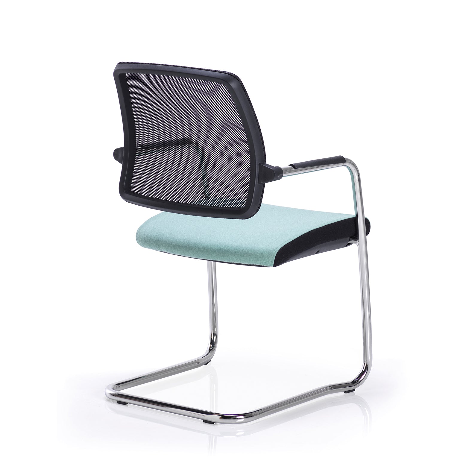 Ora+ Stackable Meeting & Conference Chair with Black Side Panels
