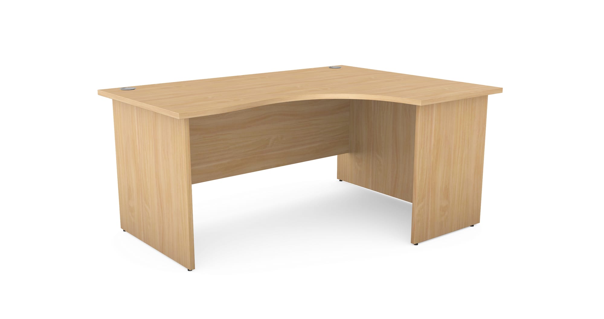 Ashford Panel Leg Crescent Desk