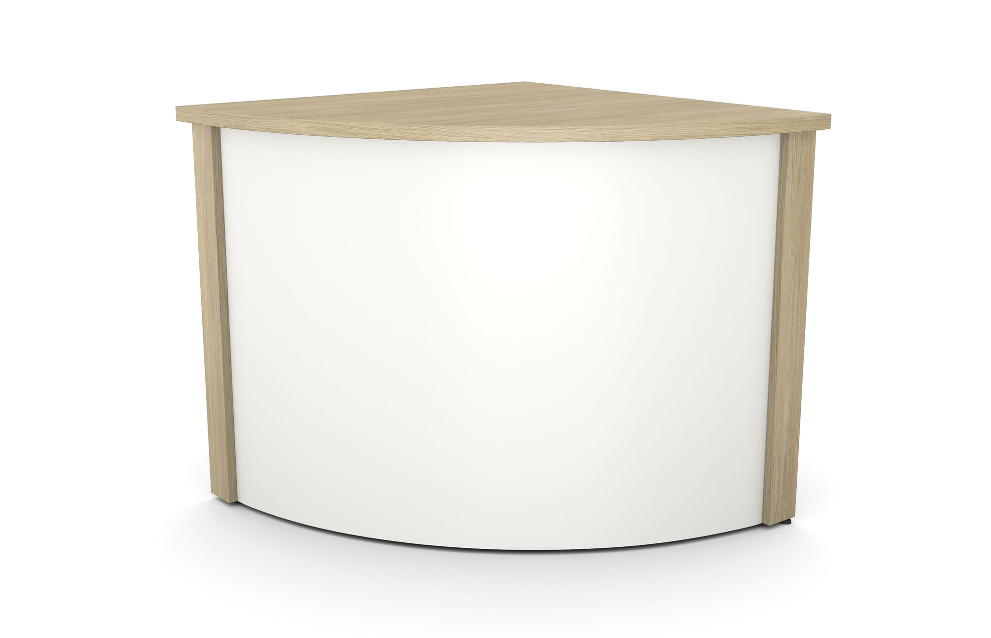 Ashford Reception Corner Metal Desk