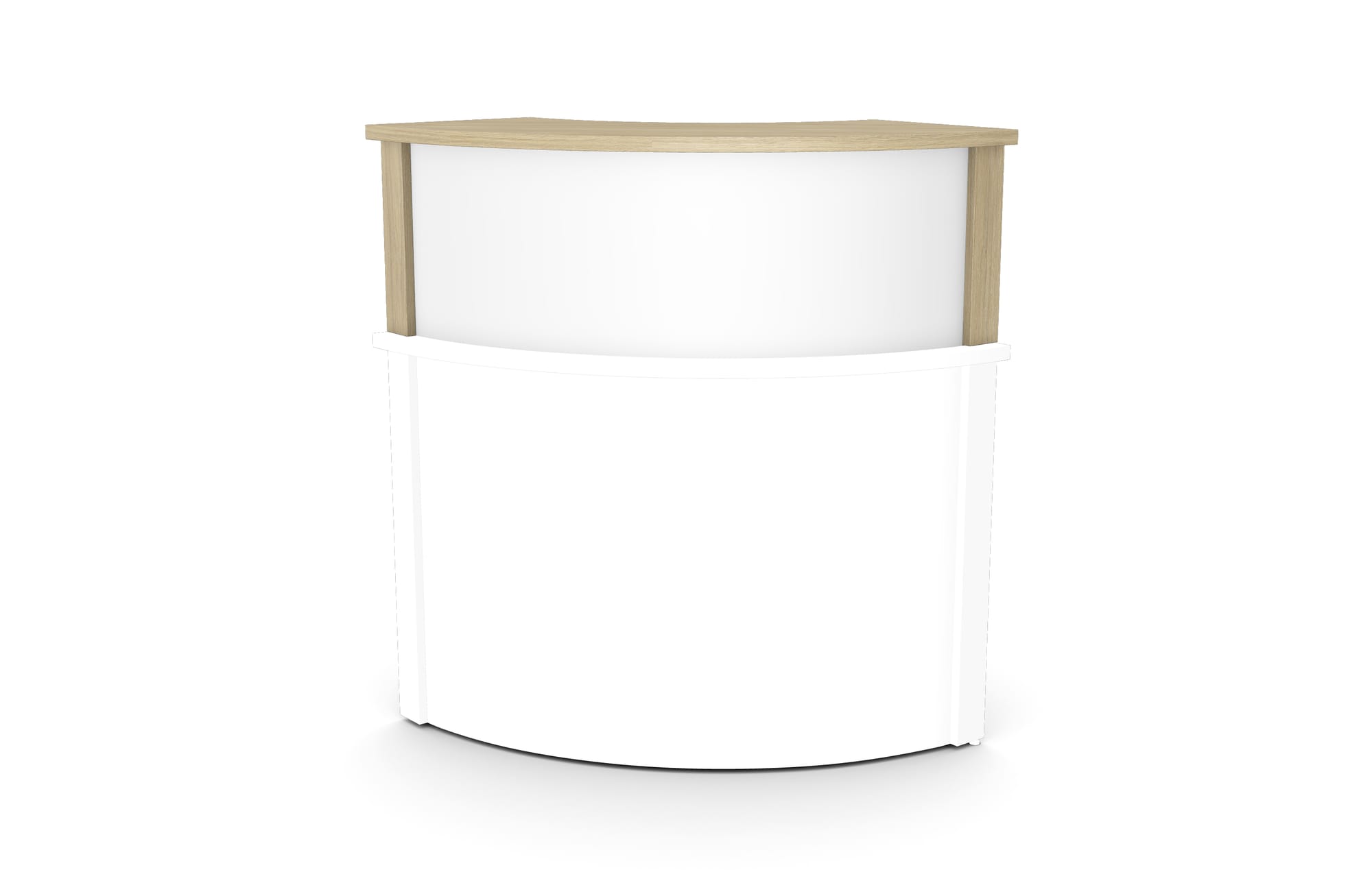 Ashford Reception Corner Metal Riser