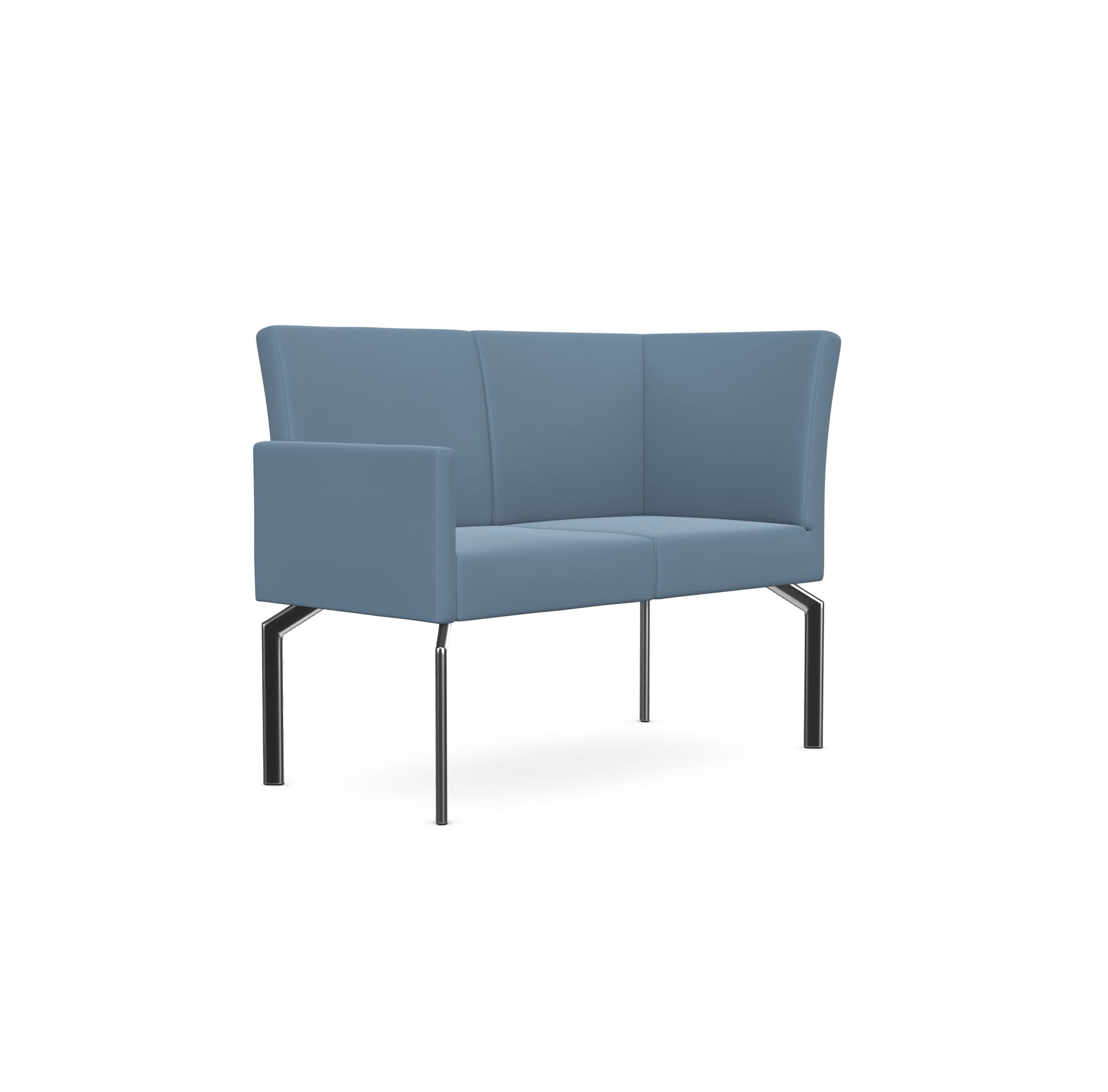 Cloud - 2 Seater with Backrest and Left Corner Armrest