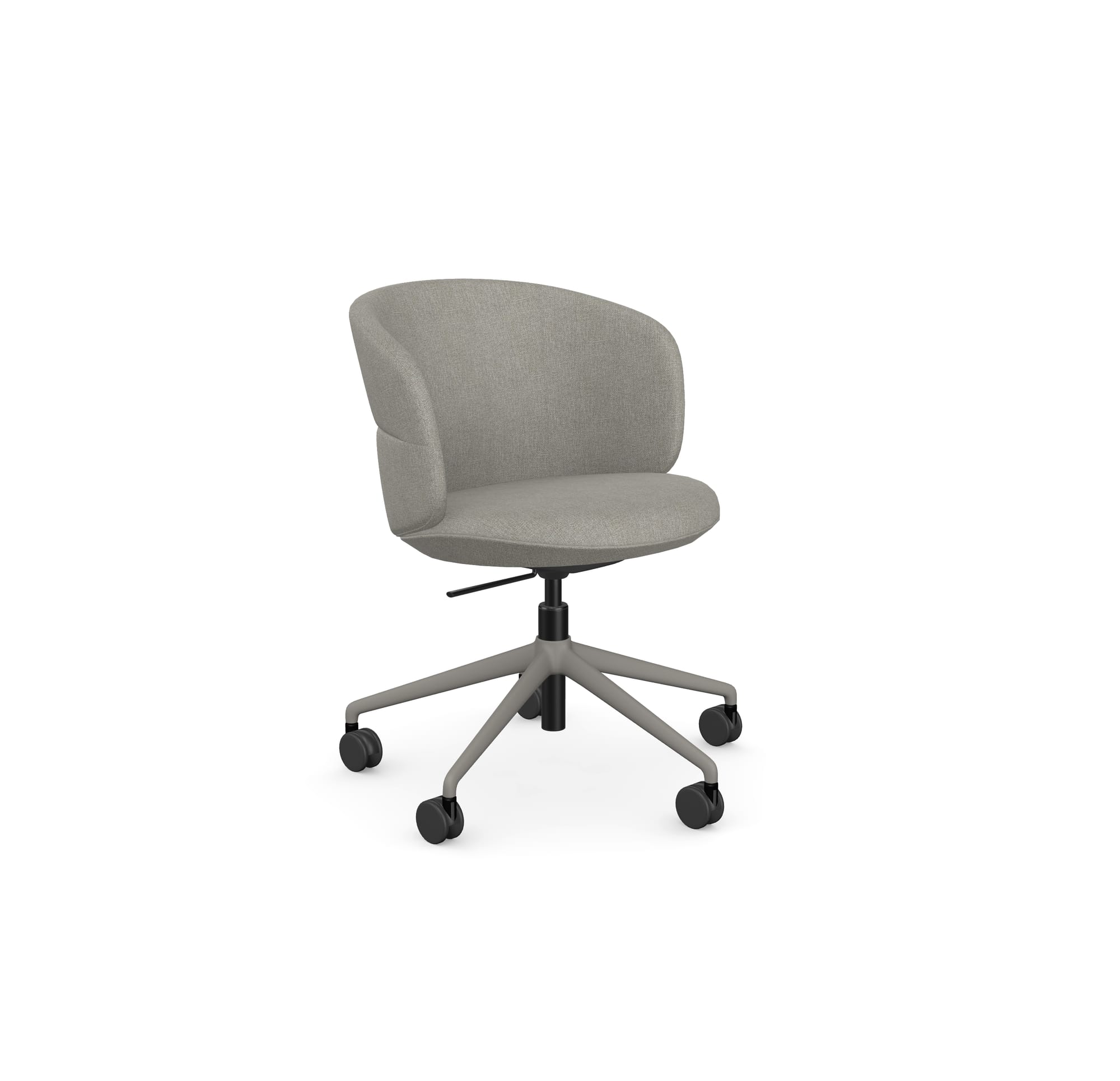 Ekori Chair - 5-arm swivel base with height adjustment, caster wheel