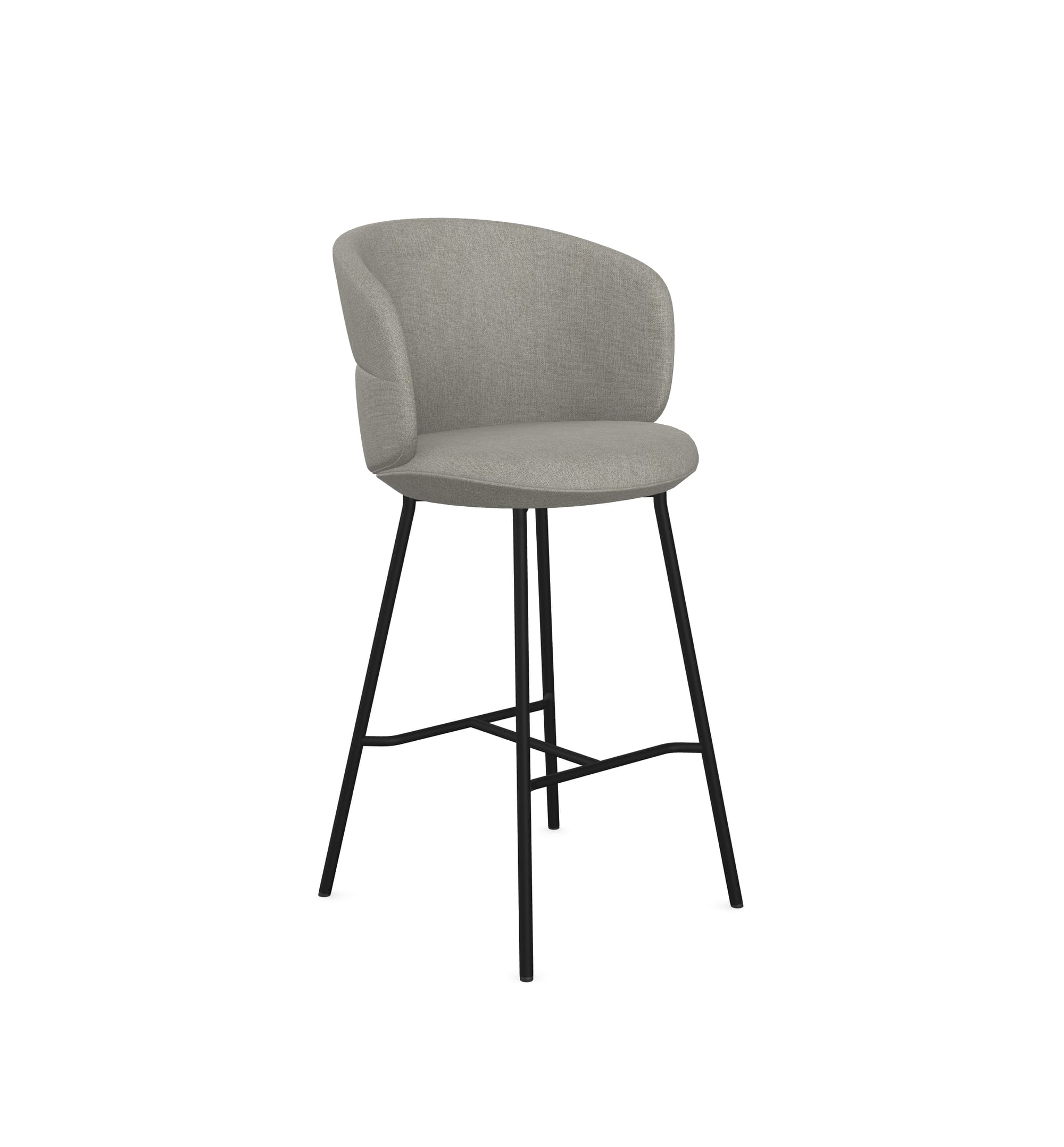 Ekori High hocker - Tubular Legs