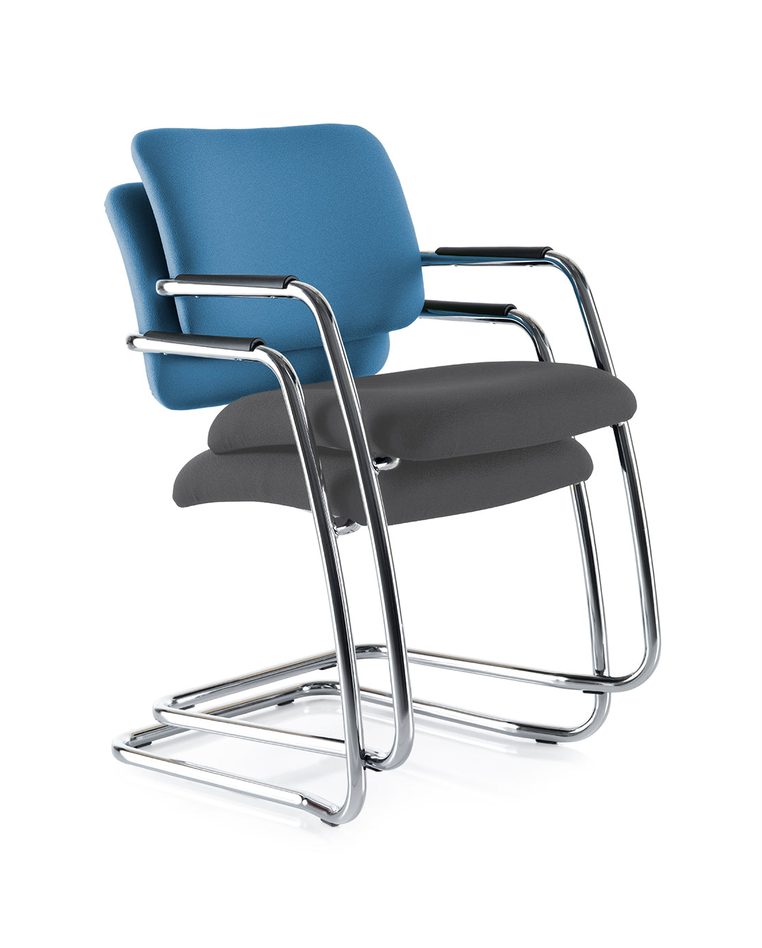 Matrix Medium Back Stacking Cantilever Armchair for Boardrooms, Meetings & Conferences