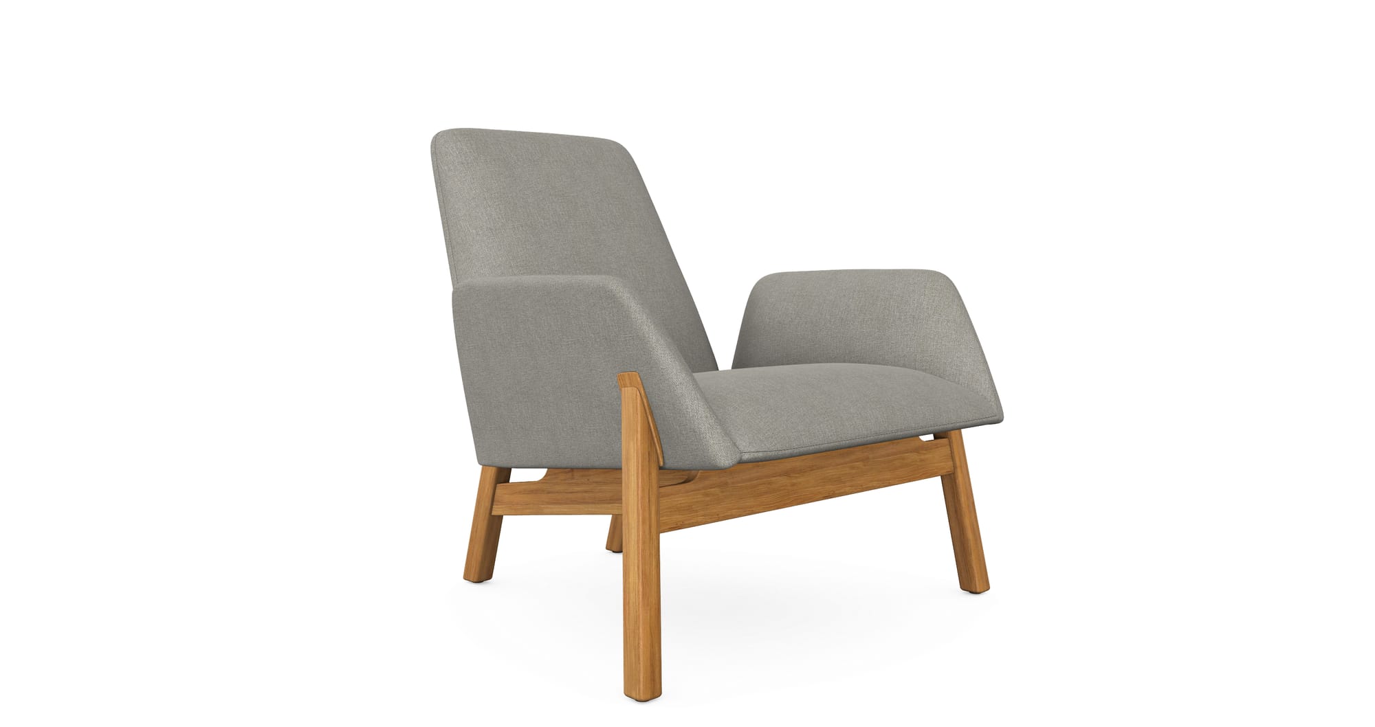 Manta Armchair Club, Wooden Leg (MA1L)