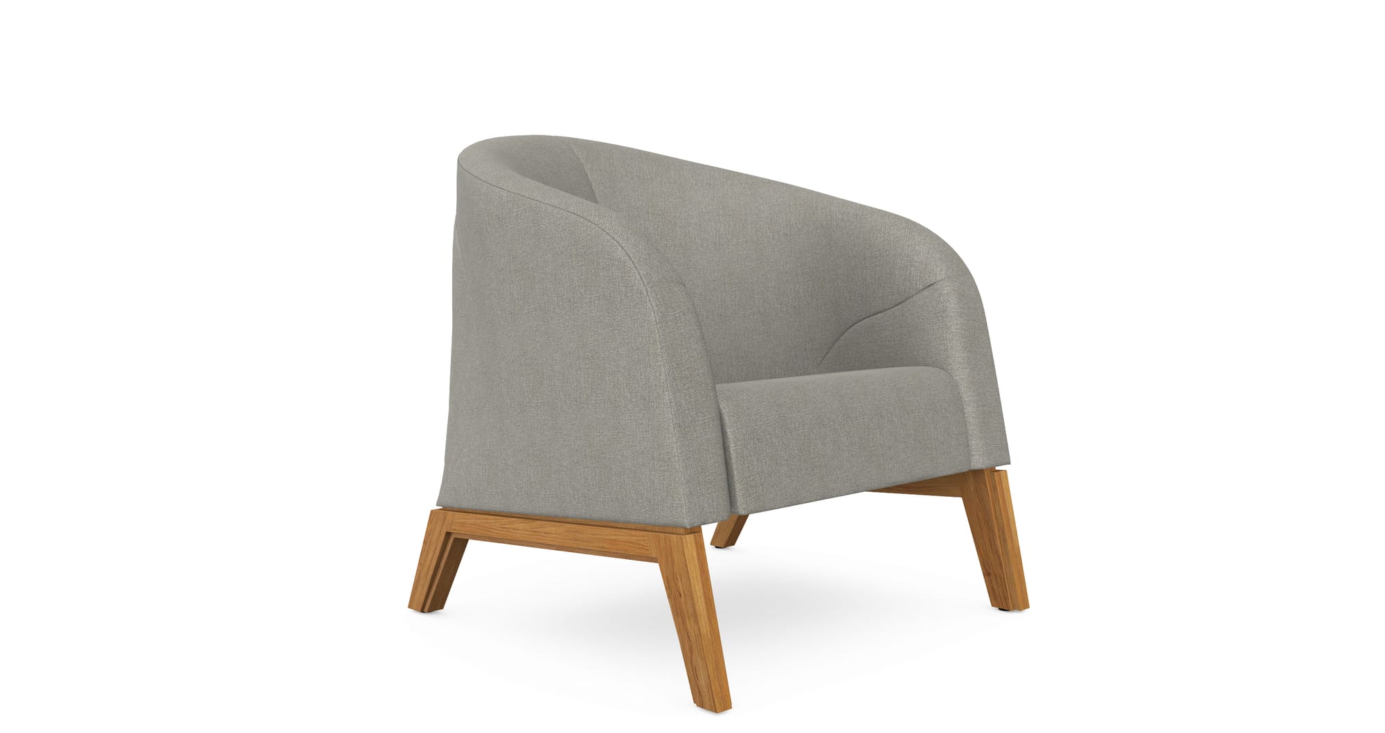 Mula Armchair, Wooden Legs