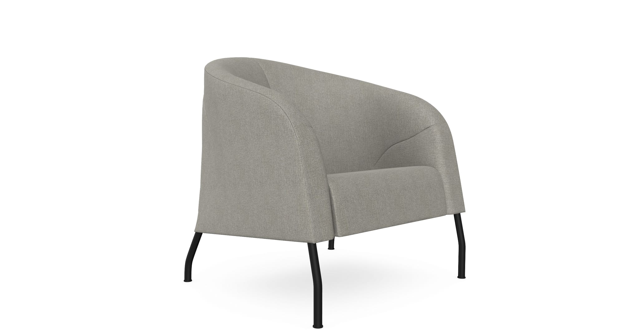 Mula Armchair, Metal Legs
