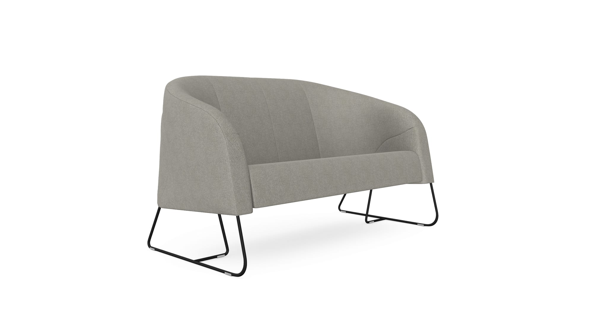 Mula 2 Seater Sofa, Cantilever