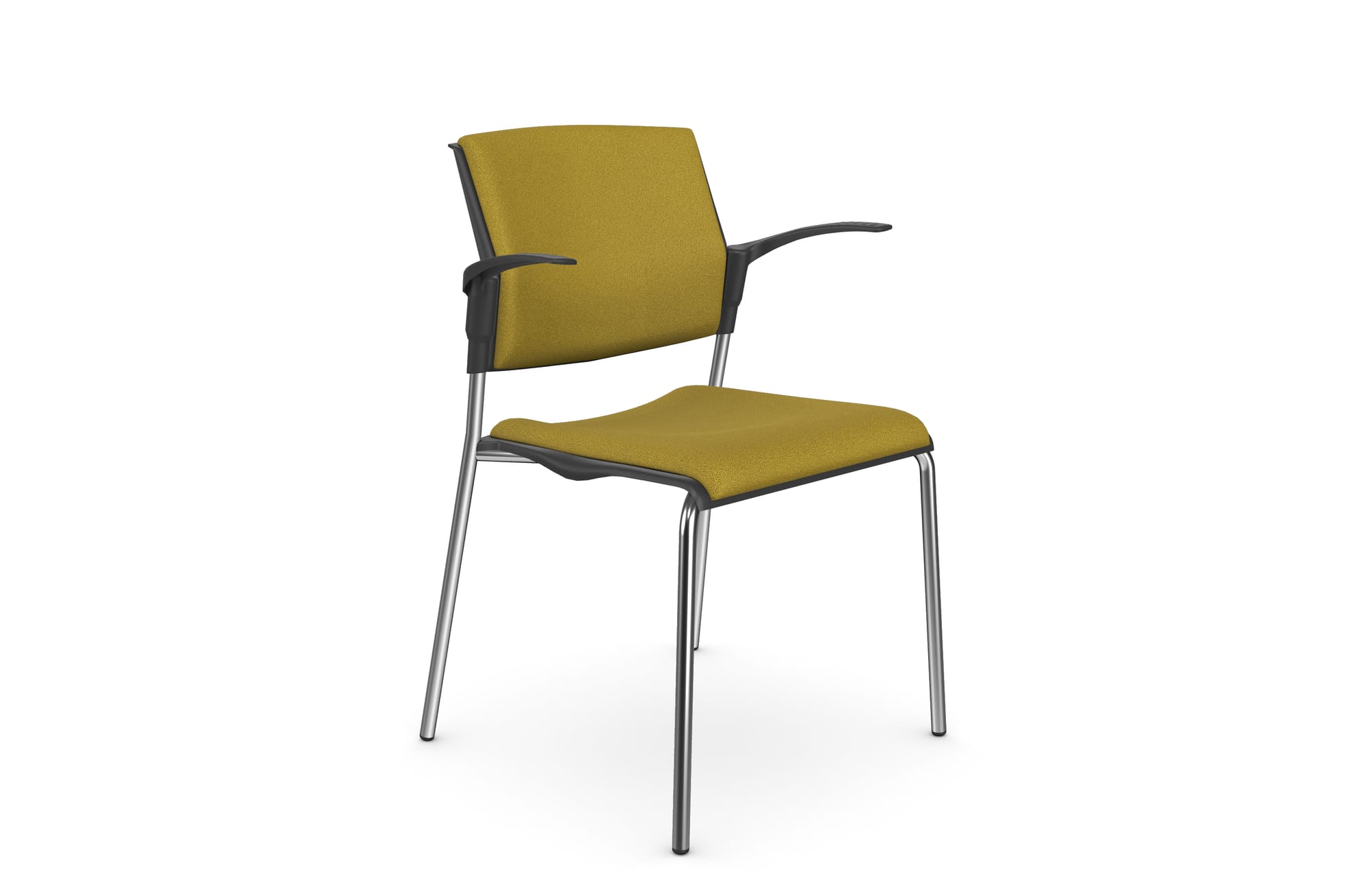 OM Stackable Meeting/Conference Chair with Arms