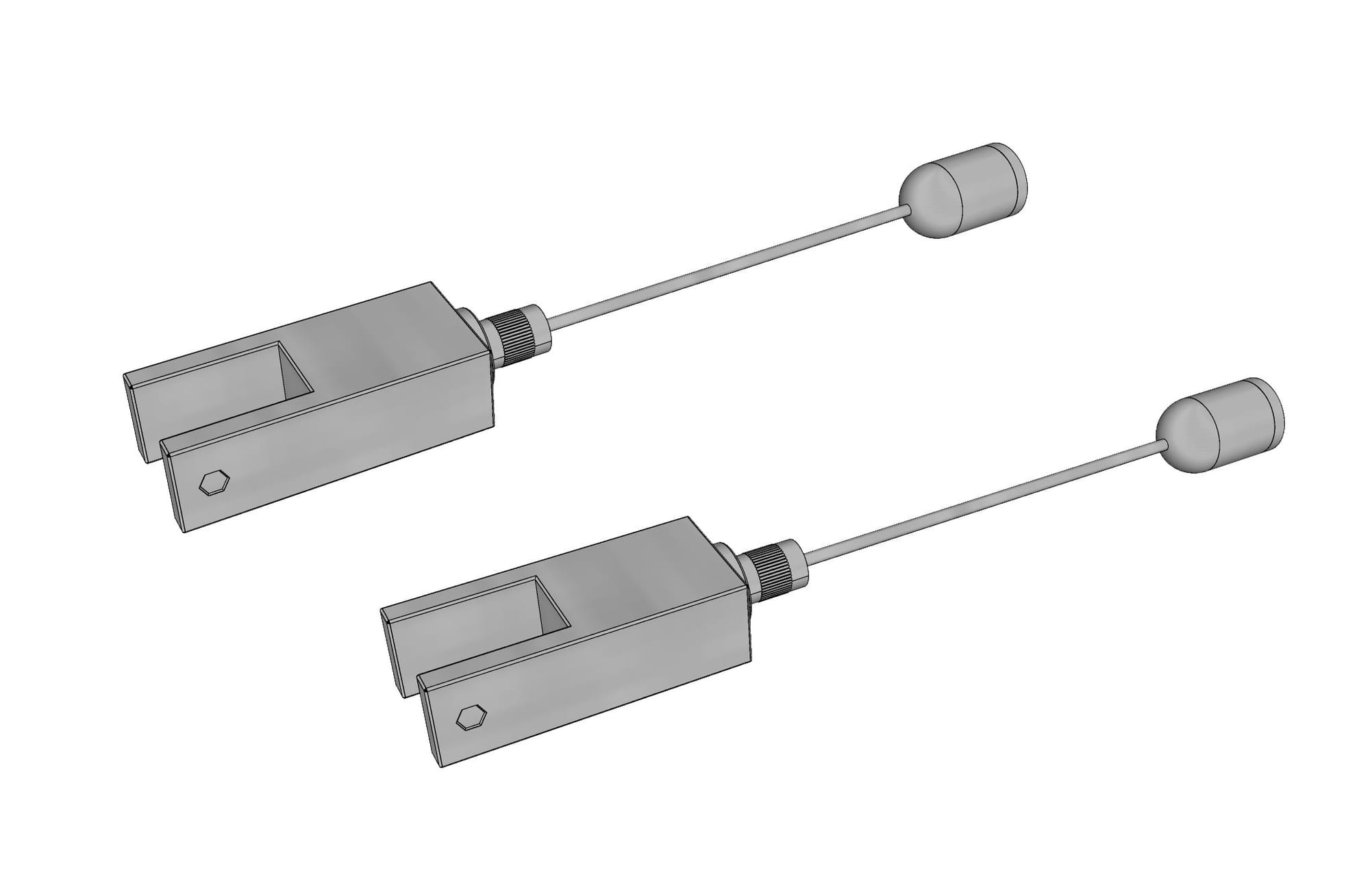 Concrete Ceiling - Set of 2