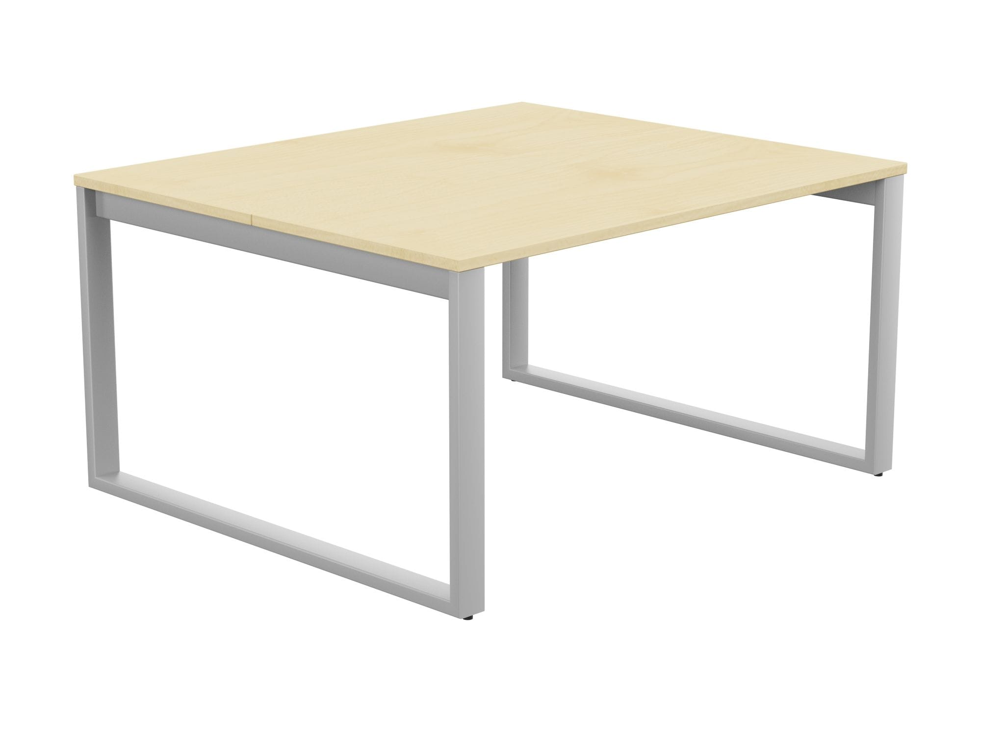 Switch 2 Person Bench Desk, Closed Leg