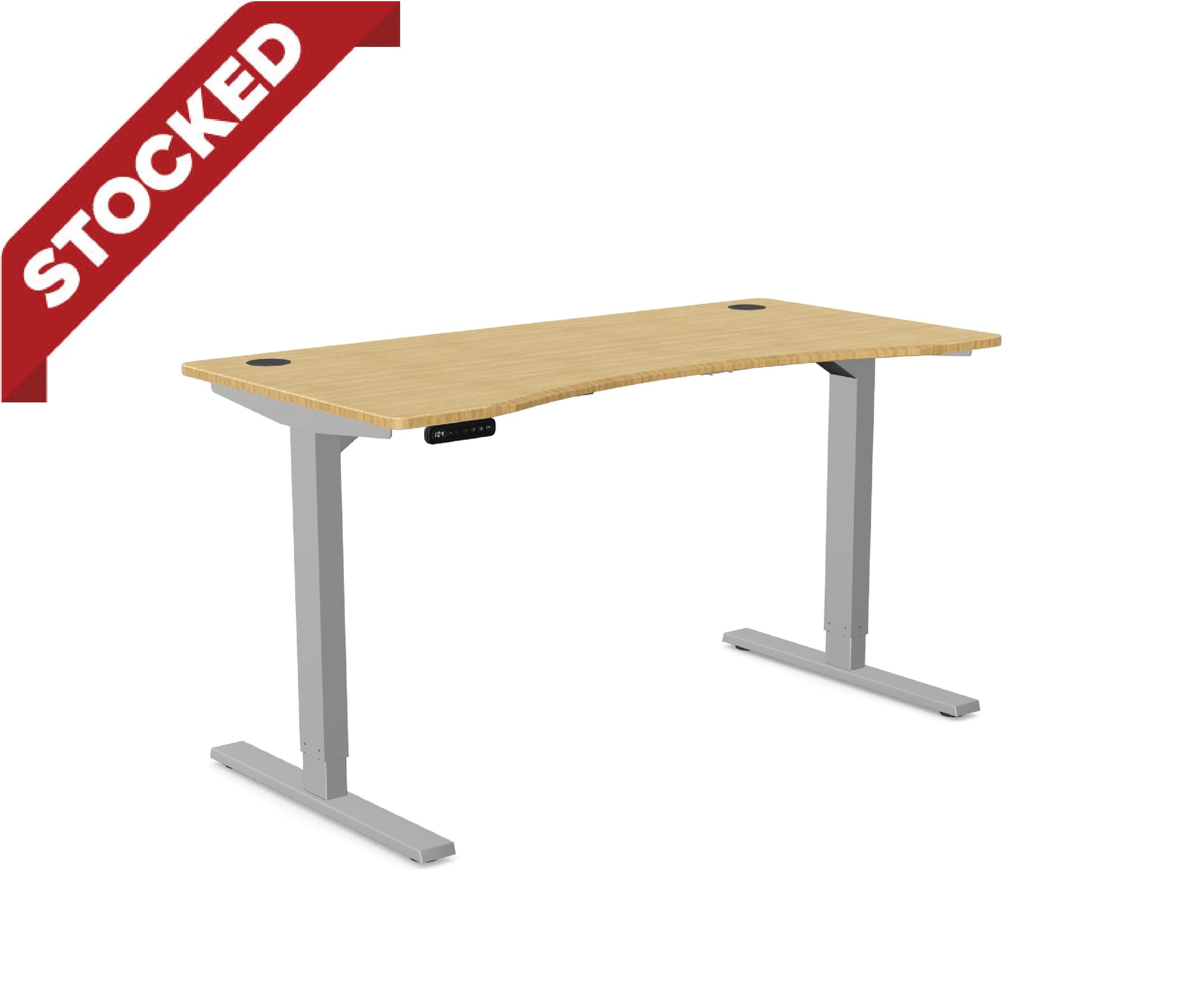 Zoom Single Desk Bamboo Top